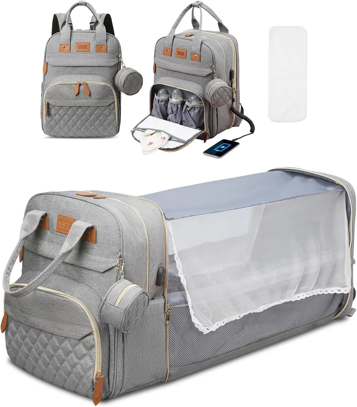BabyBound™ 3-in-1 TravelNest BackPack