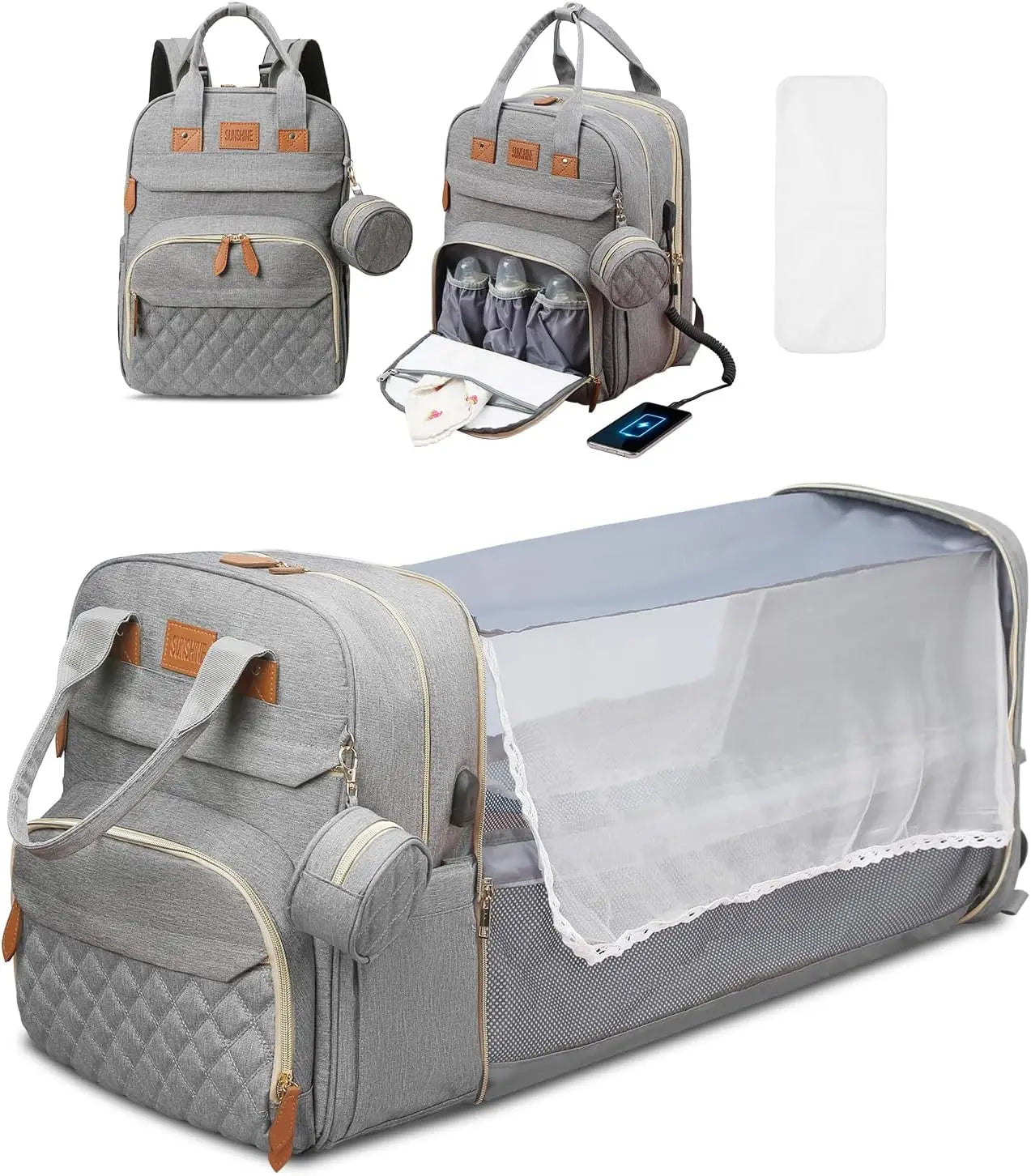 BabyBound™ 3-in-1 TravelNest BackPack