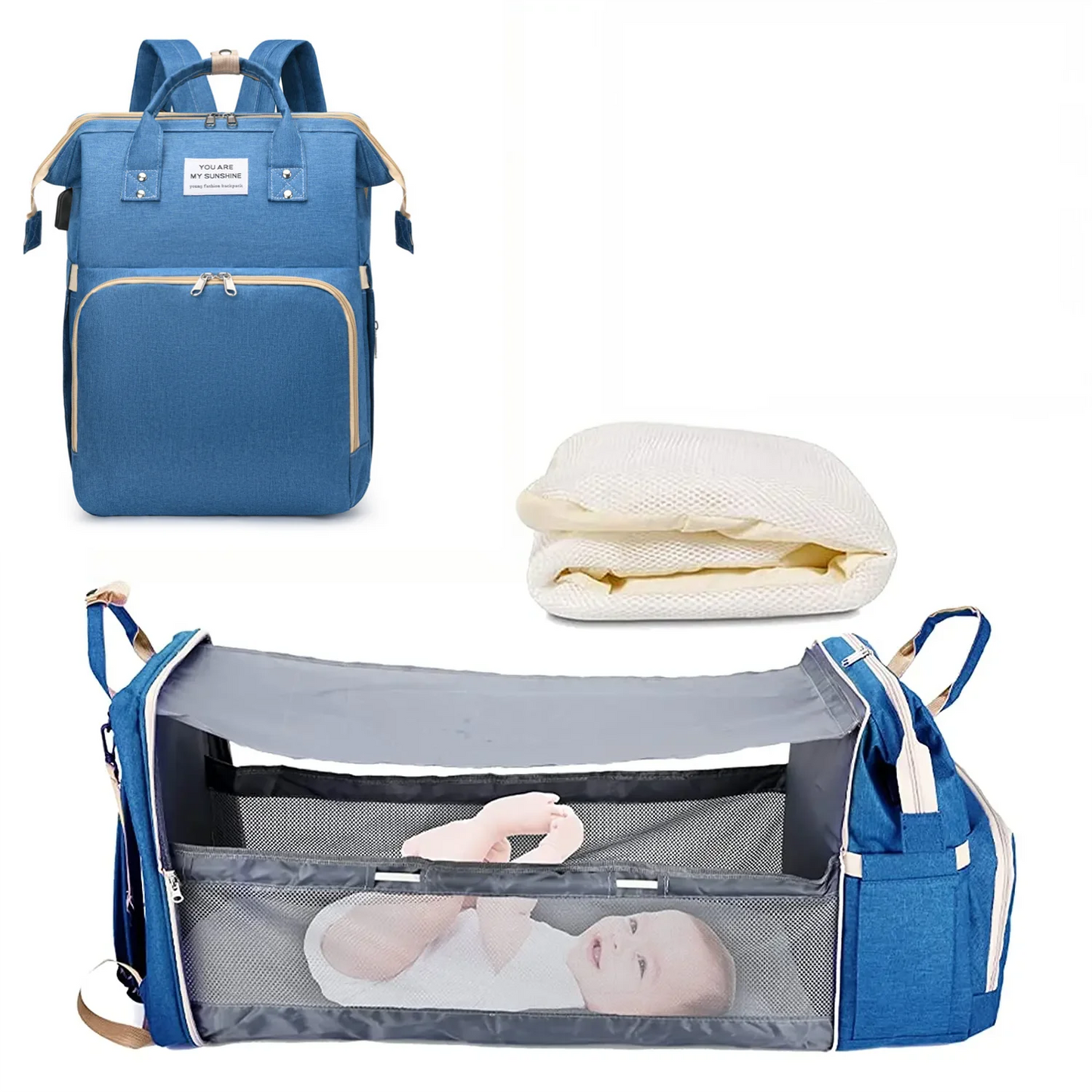 BabyBound™ 3-in-1 TravelNest BackPack