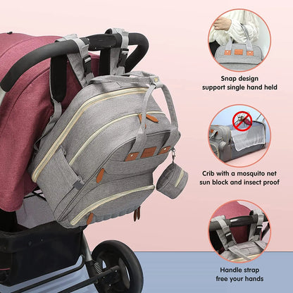 BabyBound™ 3-in-1 TravelNest BackPack