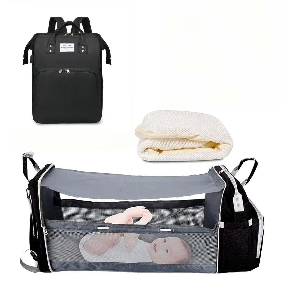 BabyBound™ 3-in-1 TravelNest BackPack
