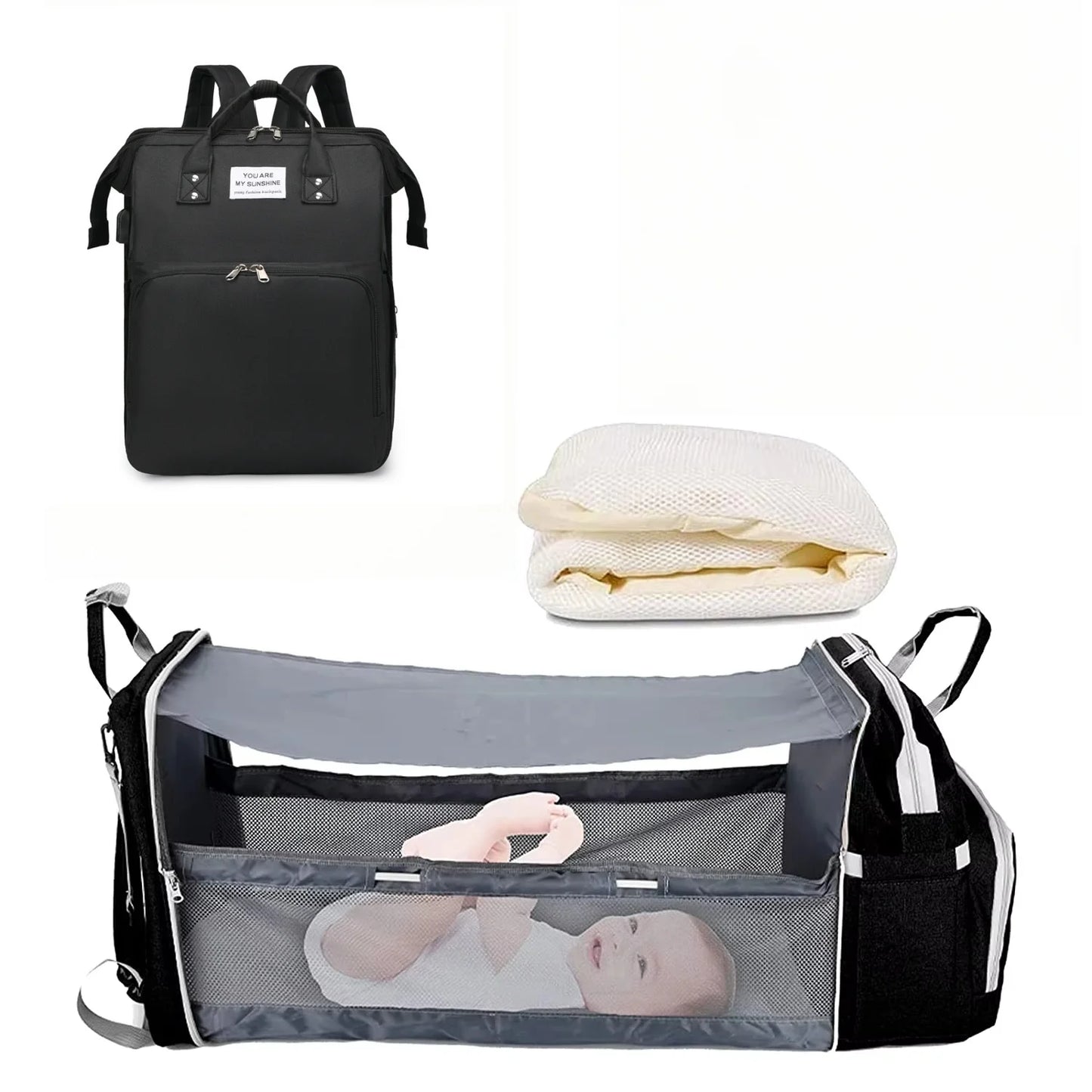 BabyBound™ 3-in-1 TravelNest BackPack