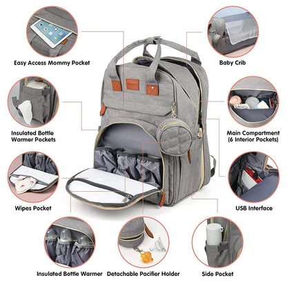 BabyBound™ 3-in-1 TravelNest BackPack